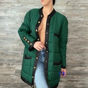 AUTHENTIC CHANEL SILK COAT